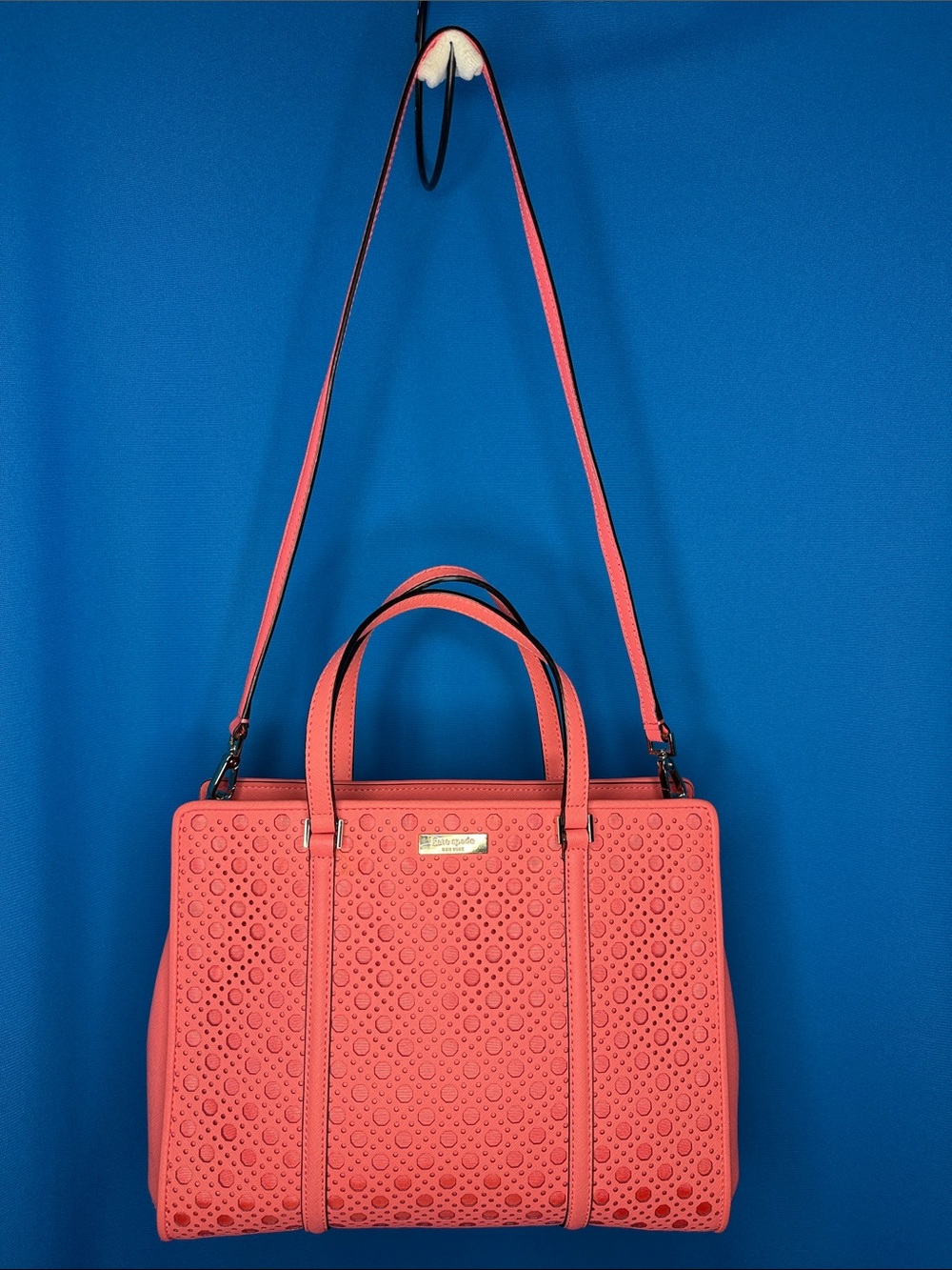 GORGEOUS KATE SPADE NEW YORK NEWBURY LANE CANING ROMY SATCHEL / SHOULDER BAG